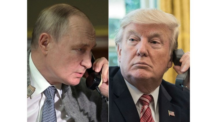 انتهاء المكالمة بين ترامب وبوتين